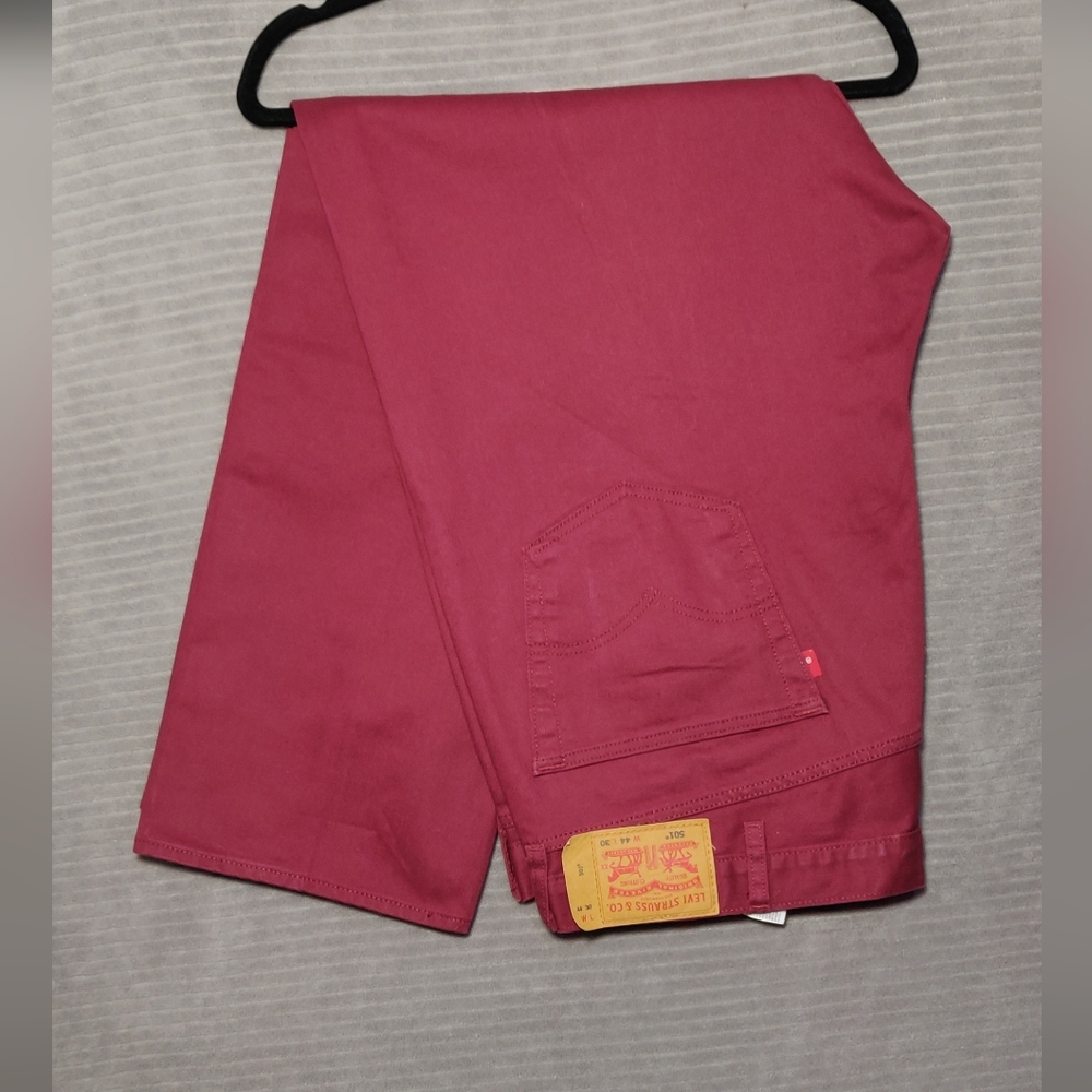 Levi's Burgundy Men's 501